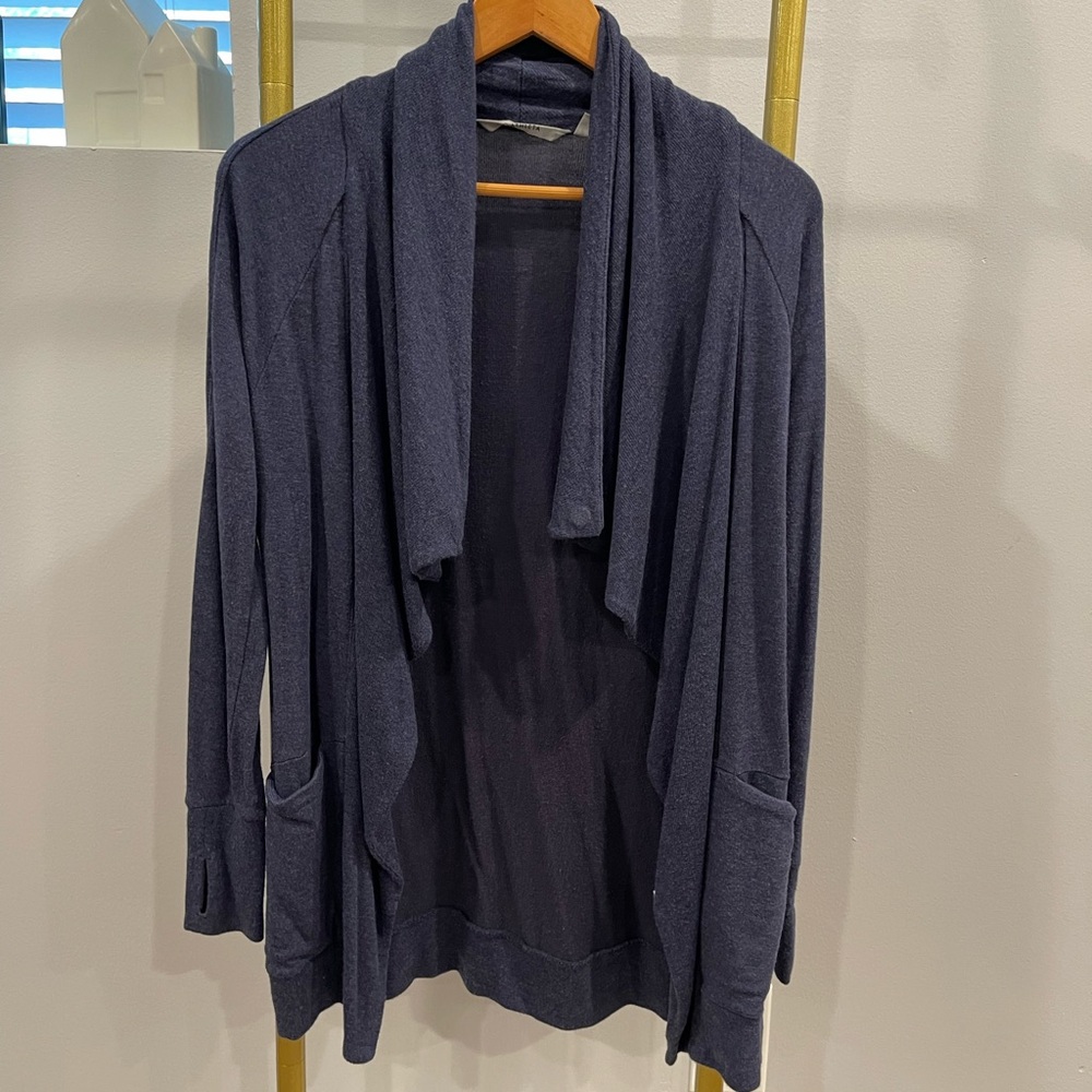 Athleta Open Front Wrap Sweater size XXS